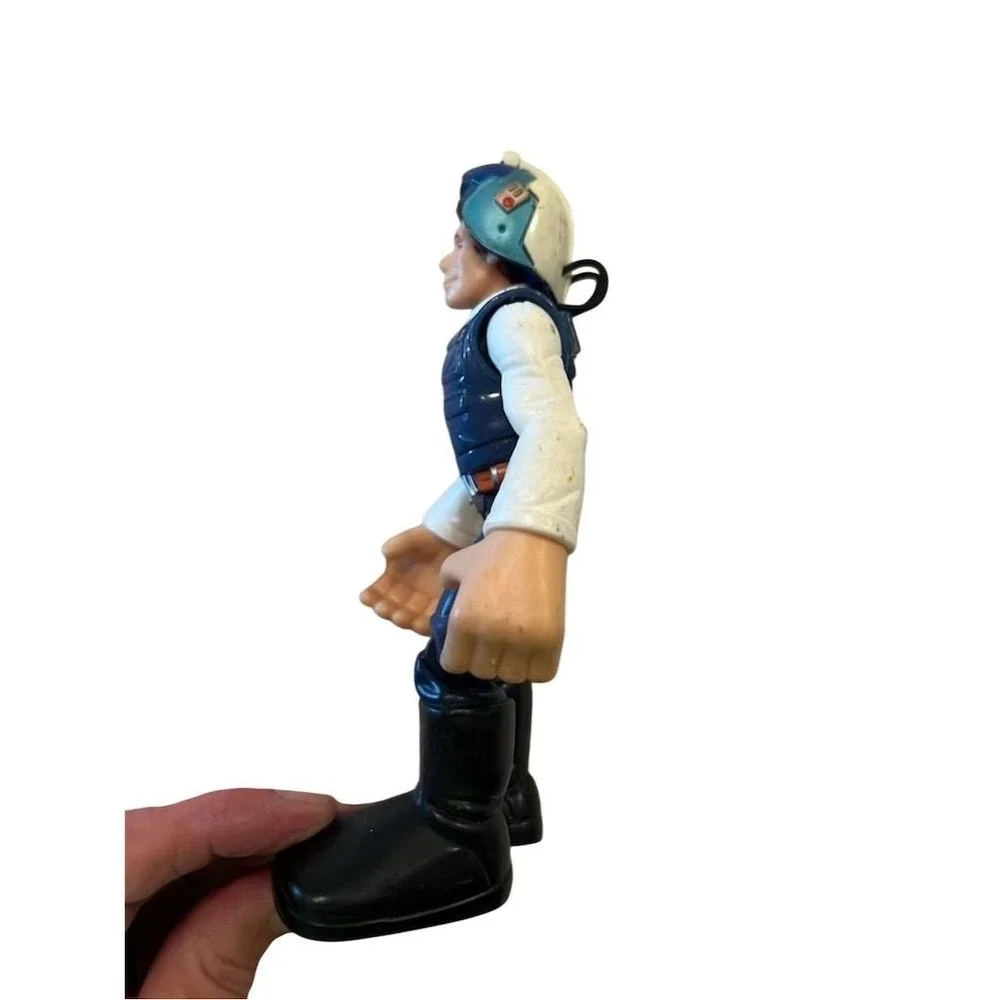 2005 Hasbro Star Wars Han Solo Action Figure w/‎ Helmet Accessory